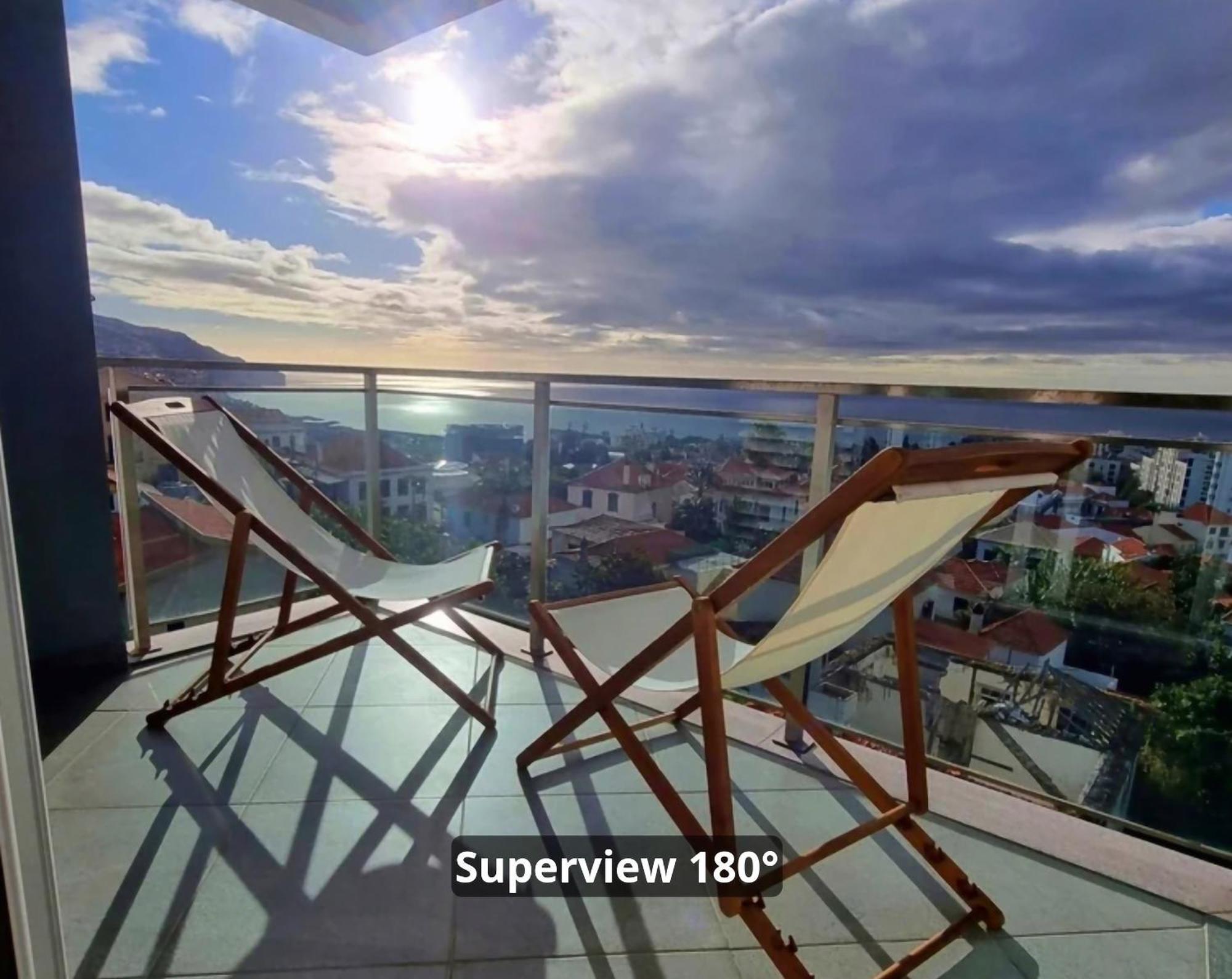 Big Apartment With Ocean Views, Ideal For Groups Funchal Kültér fotó