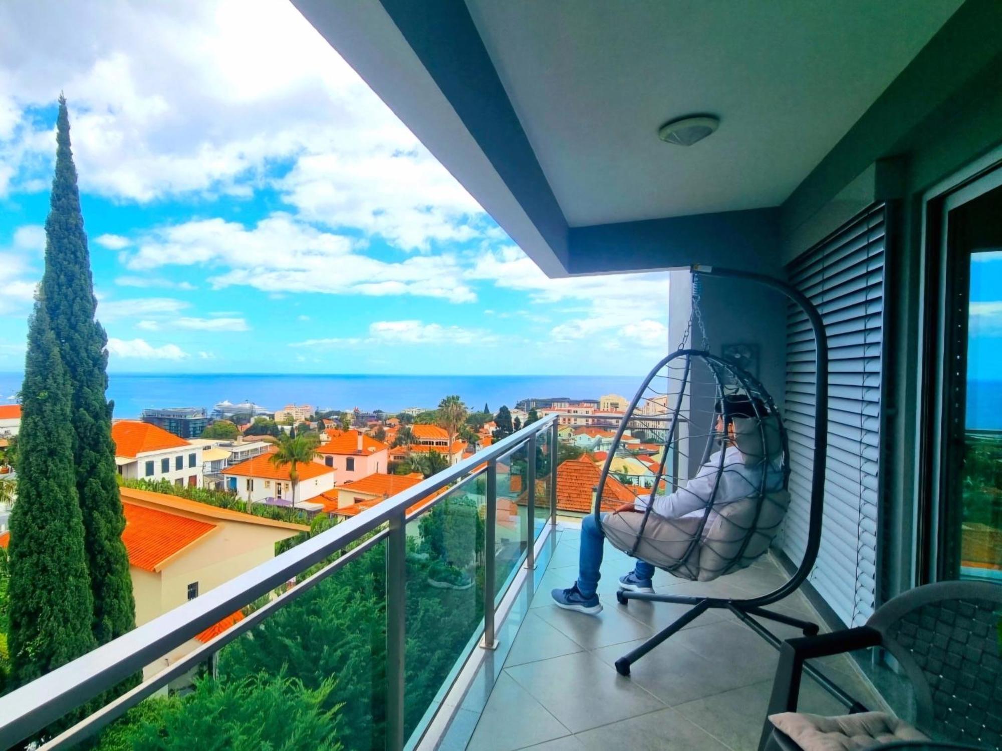 Big Apartment With Ocean Views, Ideal For Groups Funchal Kültér fotó